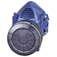 興研 BL-351HGX-02 ダイオキシン用　電動ファン付き呼吸用保護具／バッテリー内蔵タイプ（電池、充電器付）