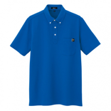 アイトス AZ-10611 半袖ボタンダウンポロシャツ（男女兼用）
