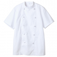 住商モンブラン コックコート（半袖・男女兼用） [MOC-5]