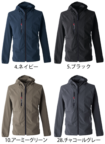 イーブンリバー コーデュラストレッチパーカー [GR1008]