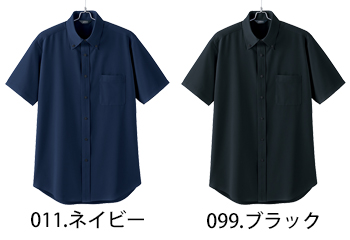 ピエ メンズ半袖ボタンダウンシャツ [634260]