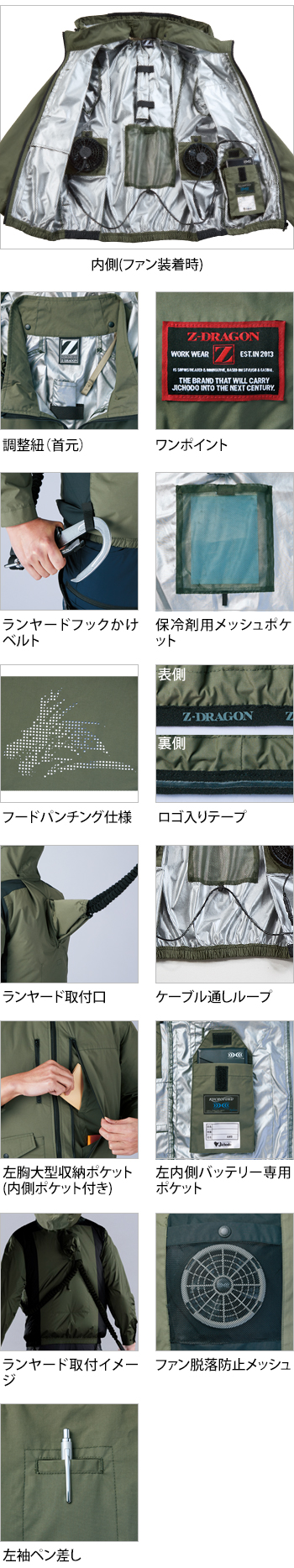 製品特性