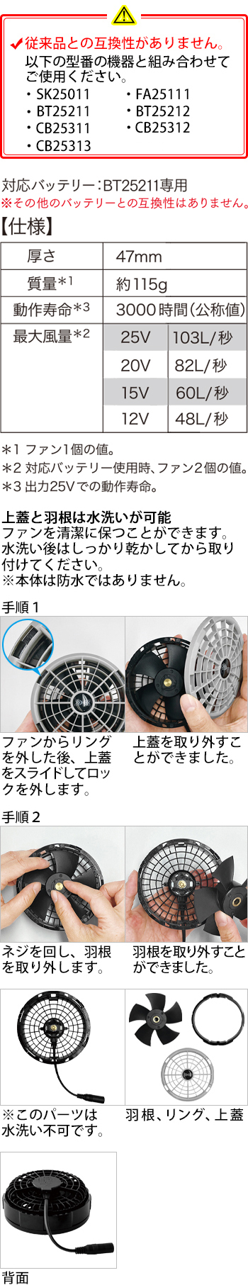 製品特性