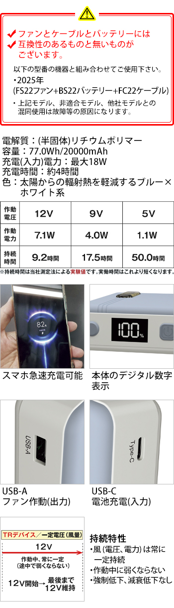 製品特性