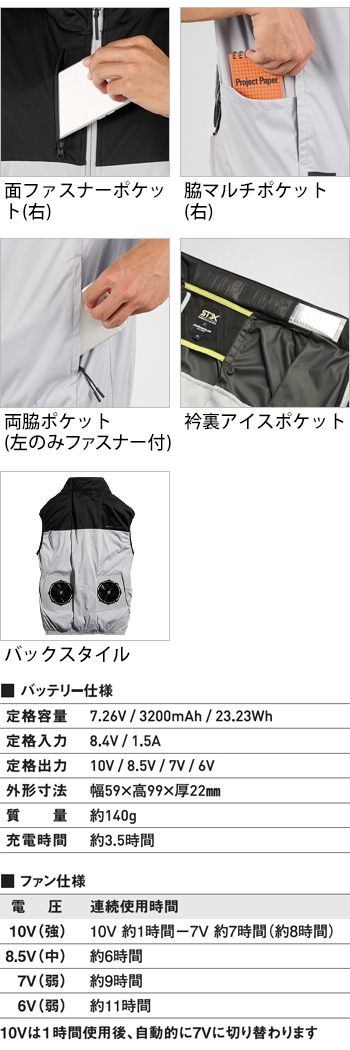 製品特性