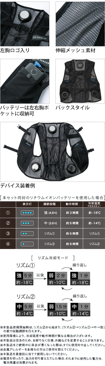 製品特性