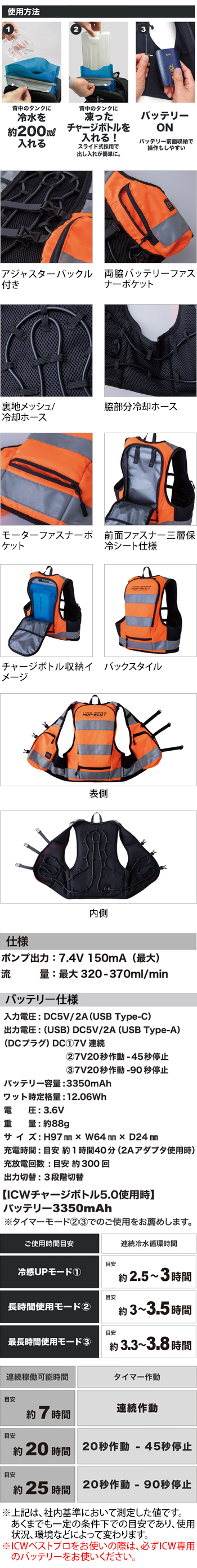 製品特性