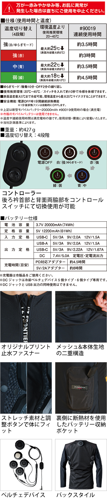 製品特性