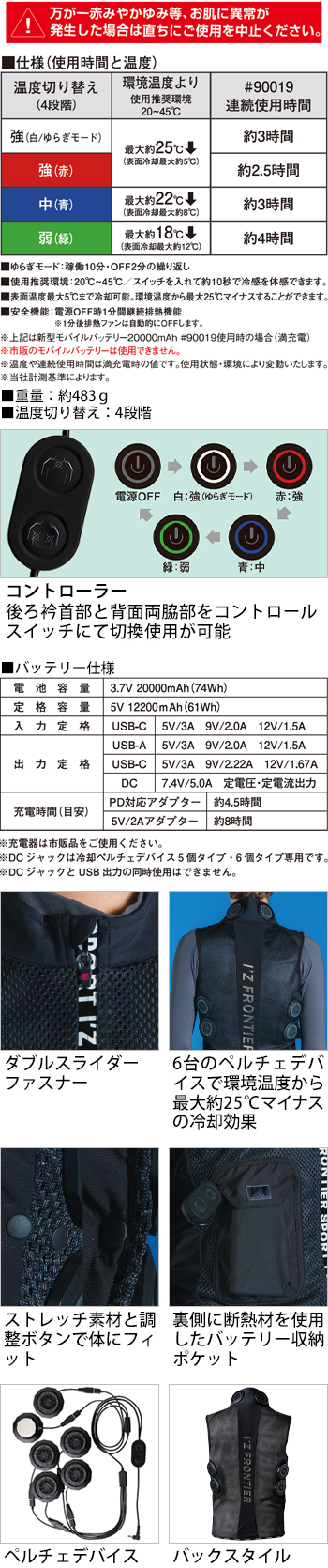 製品特性