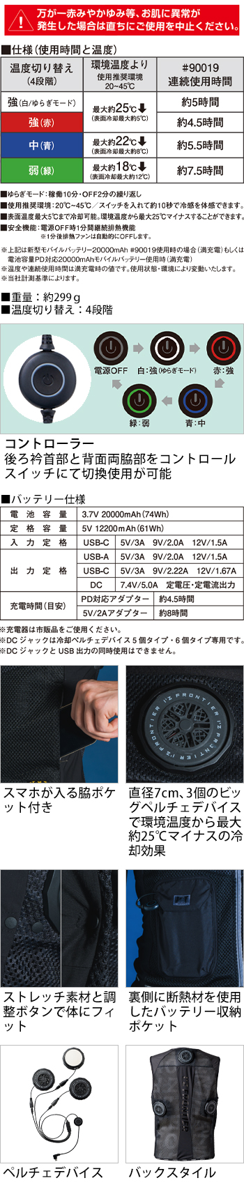 製品特性