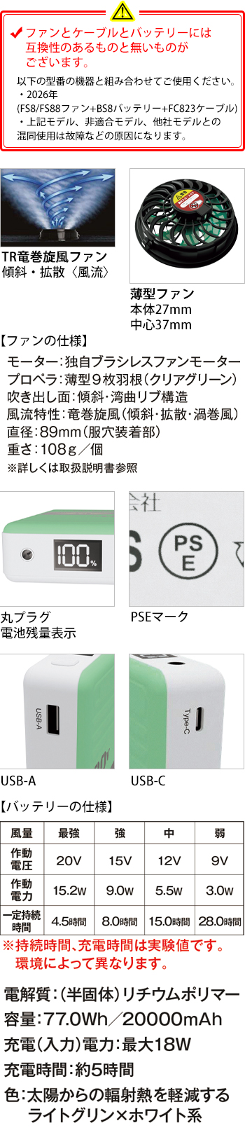 製品特性