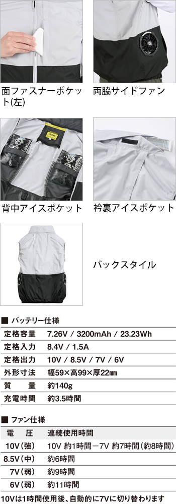 製品特性