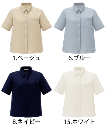 ボンマックス 半袖ブラウス [AUB4301]