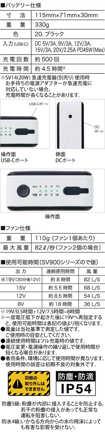 製品特性