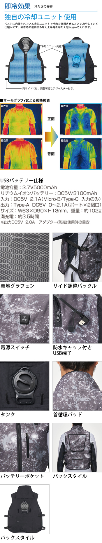 製品特性