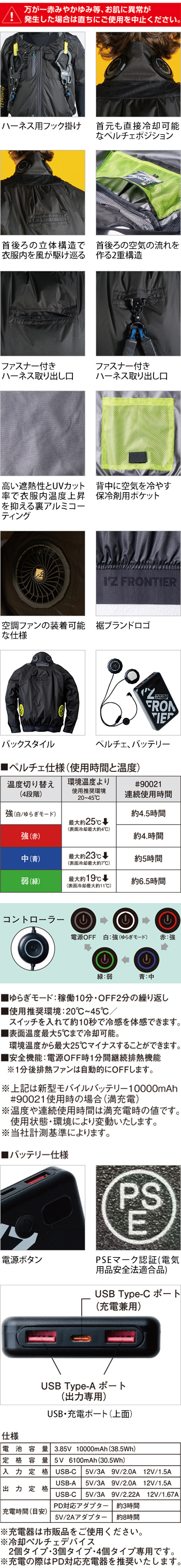 製品特性