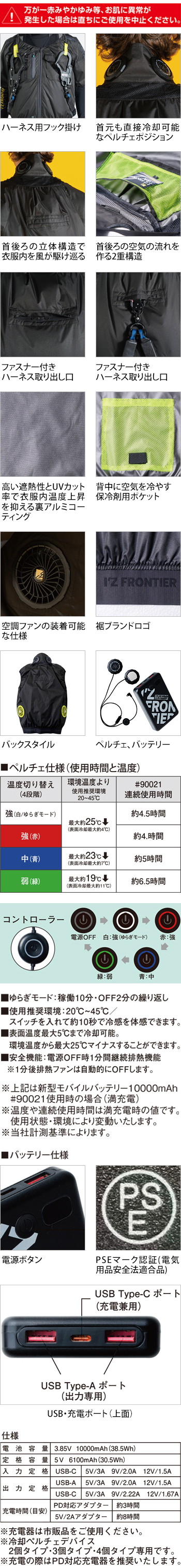 製品特性