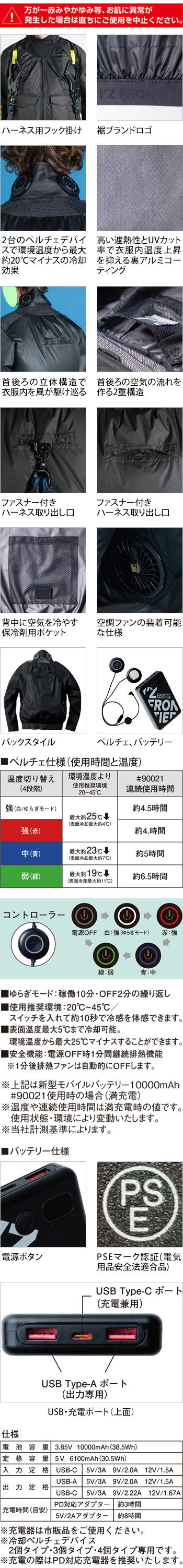 製品特性