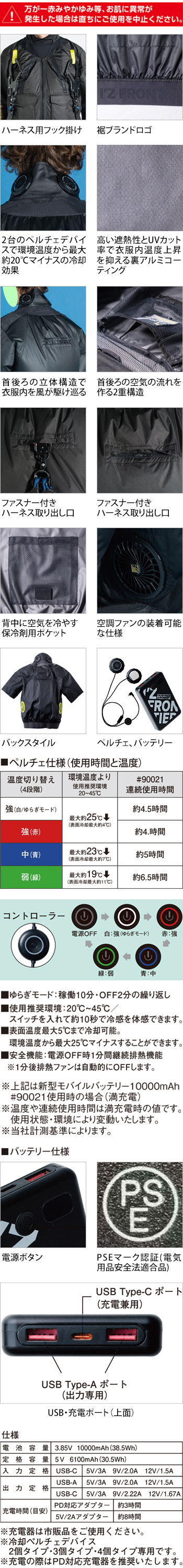 製品特性