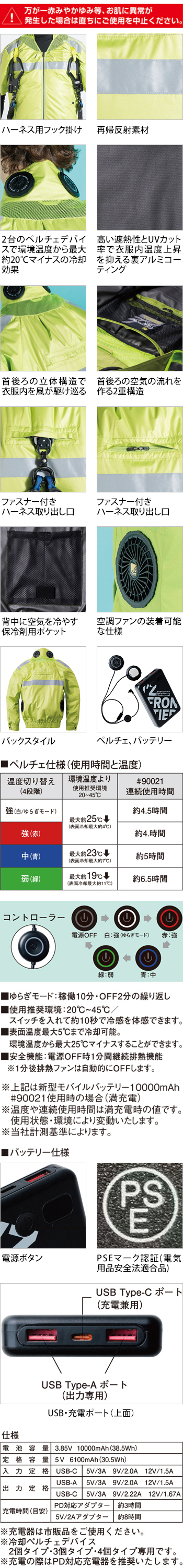 製品特性