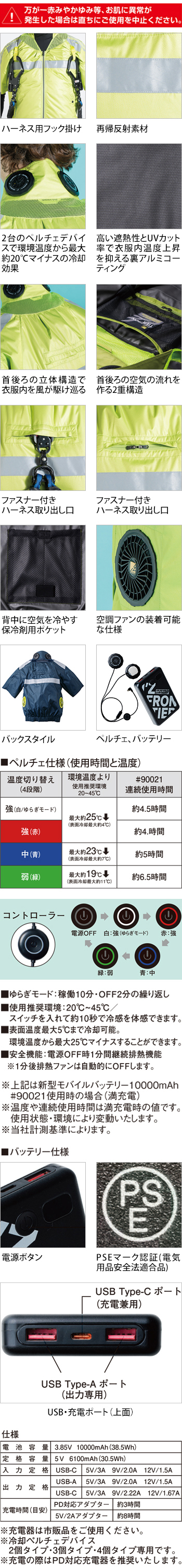 製品特性