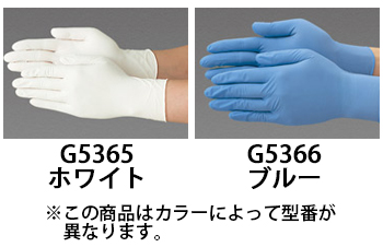 ガードナー 二トリル手袋 青（100枚入り） [G5366]