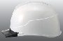 シールド付き空気孔付き透明バイザー付きヘルメット（パッド付き）