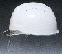 シールド付き通気孔付き透明バイザー付きヘルメット（ライナー付・SF内装）